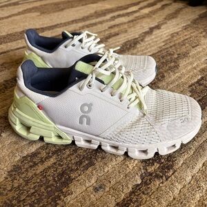 On Running Women's Athletic Shoes - White and Green